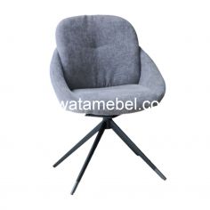 Dining Chair Size 40 - ACTIV Serena DC 50 B / Dark Grey - Black 